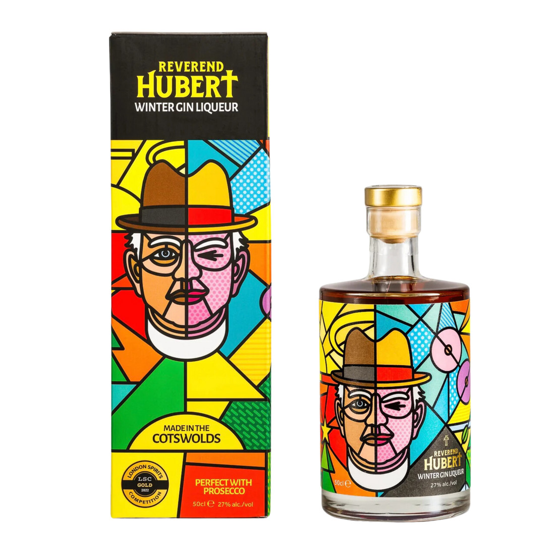 Reverend Hubert Winter Gin & Box